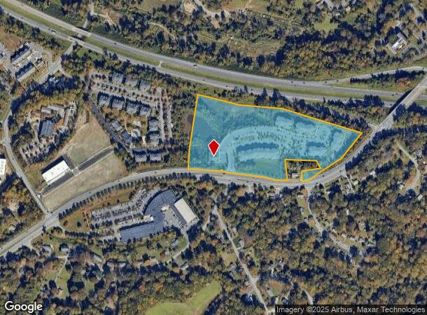  411 Afton Pond Ct, Charlottesville, VA Parcel Map
