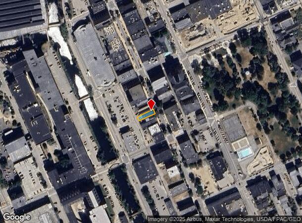  243 Lisbon St, Lewiston, ME Parcel Map