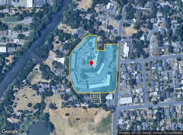  1 Winding Way, Napa, CA Parcel Map