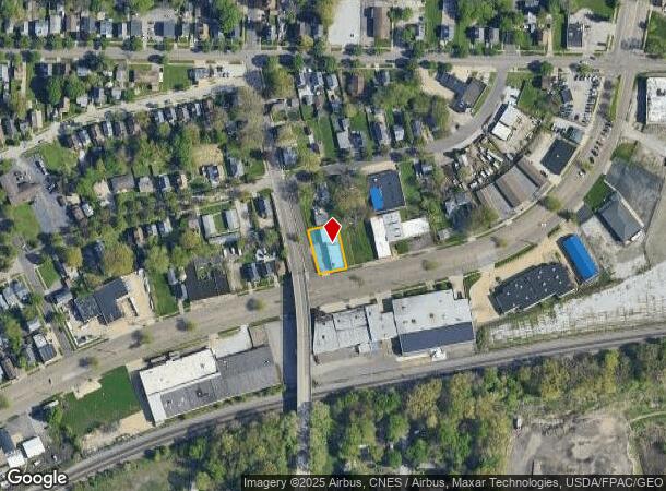  1409 Kenmore Blvd, Akron, OH Parcel Map