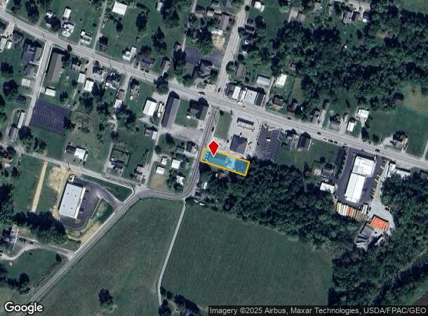  12 High St, Mowrystown, OH Parcel Map
