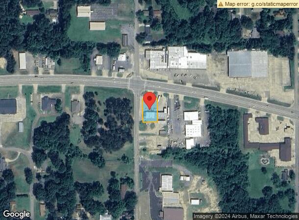  815 W Collin Raye Dr, De Queen, AR Parcel Map