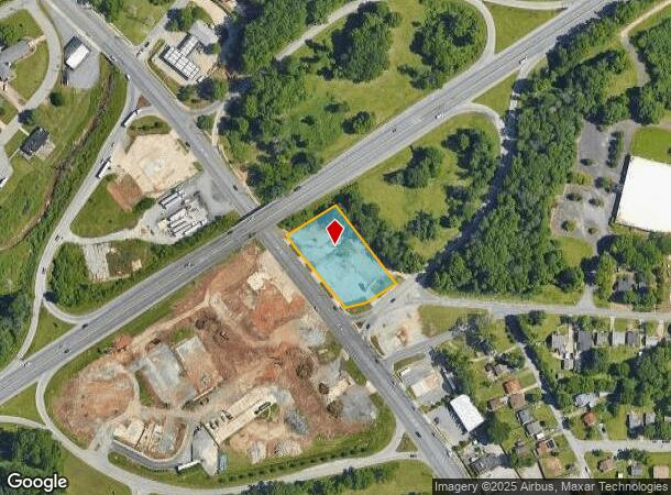  2107 S Main St, High Point, NC Parcel Map
