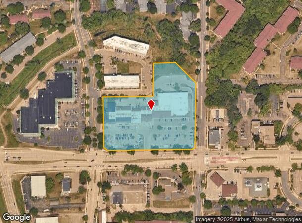  7874 Mineral Point Rd, Madison, WI Parcel Map