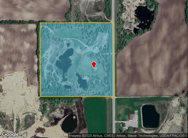  1130 195Th St Se, Atwater, MN Parcel Map