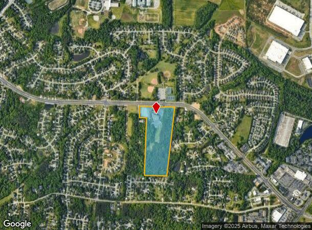  1526 Skeet Club Rd, High Point, NC Parcel Map