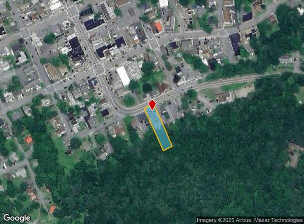 516 Spring St, Hawley, PA Parcel Map