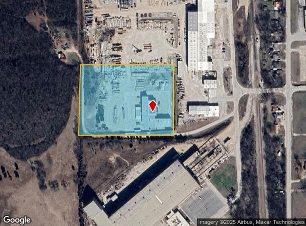  2205 Industrial Rd, Sapulpa, OK Parcel Map