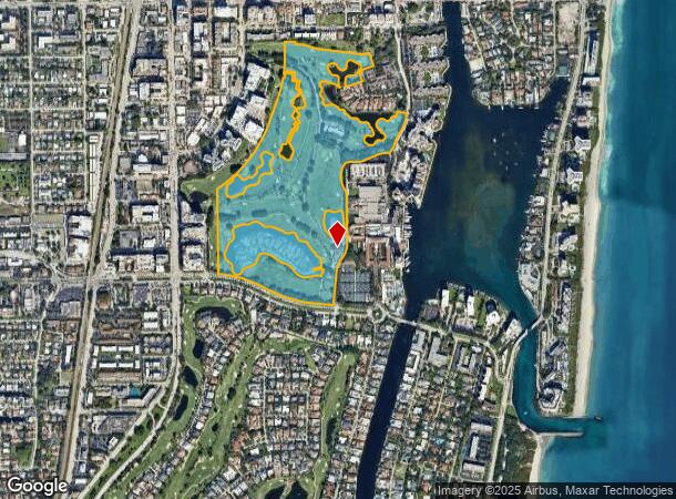  501 E Camino Real, Boca Raton, FL Parcel Map