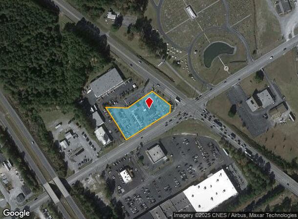  1400 S Pollock St, Smithfield, NC Parcel Map