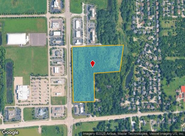  34 Orchard Ave, Oswego, IL Parcel Map