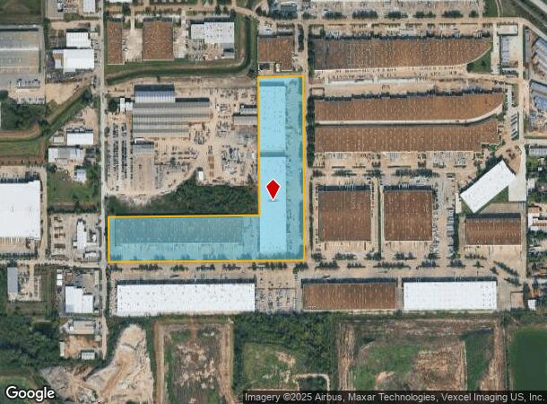  6355 Clara Rd, Houston, TX Parcel Map