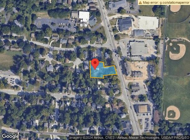  283 S State St, Westerville, OH Parcel Map