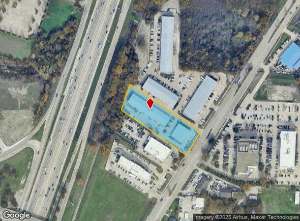  6817/6829 K Ave, Plano, TX Parcel Map