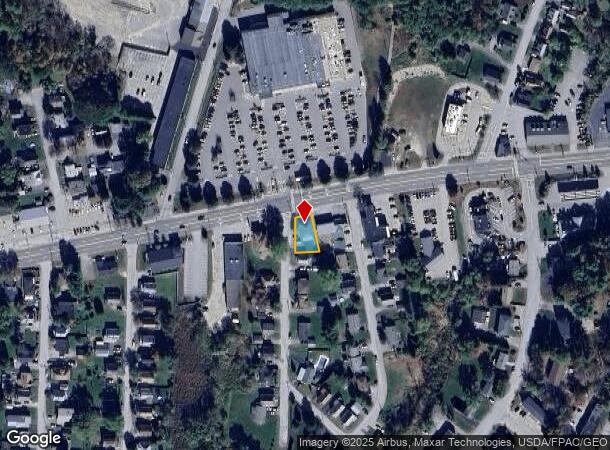  699 Sabattus St, Lewiston, ME Parcel Map