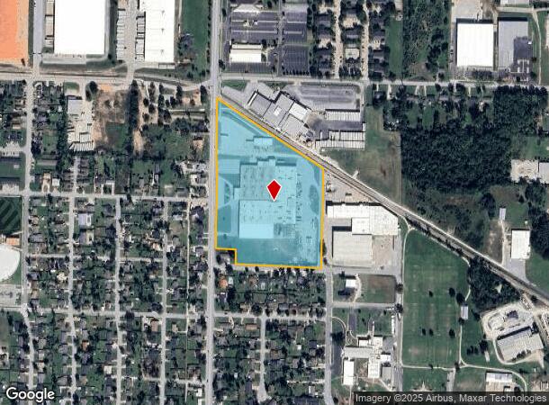  1201 N 8Th St, Rogers, AR Parcel Map