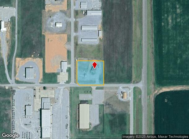 210 W Canyon Run, Hinton, OK Parcel Map