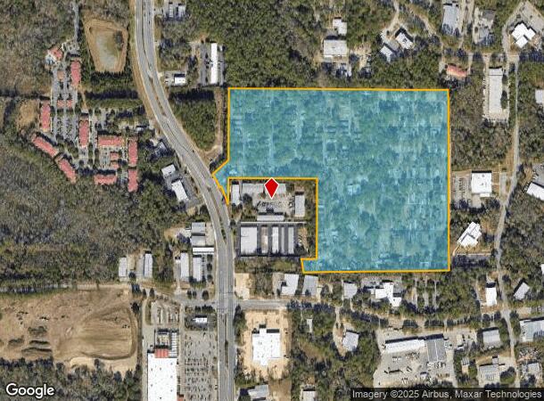  1599 Capital Cir Nw, Tallahassee, FL Parcel Map