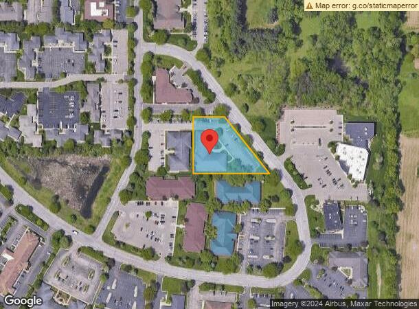  2111 University Park Dr, Okemos, MI Parcel Map