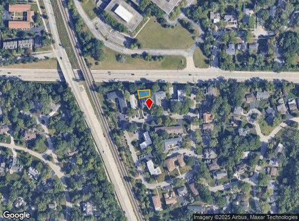 1336 Greenwillow Ln, Glenview, IL Parcel Map