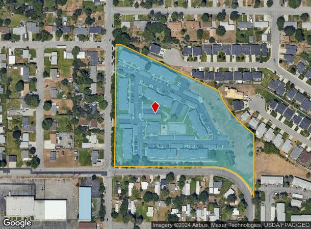  2718 N Bowdish Rd, Spokane Valley, WA Parcel Map