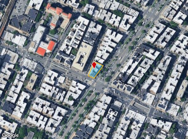 1215 Grand Concourse, Bronx, NY Parcel Map