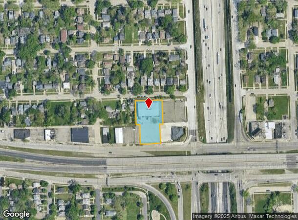 871 E 8 Mile Rd, Hazel Park, MI Parcel Map
