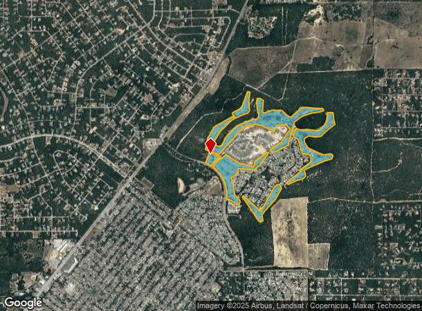  4801 N Forest Ridge Blvd, Beverly Hills, FL Parcel Map