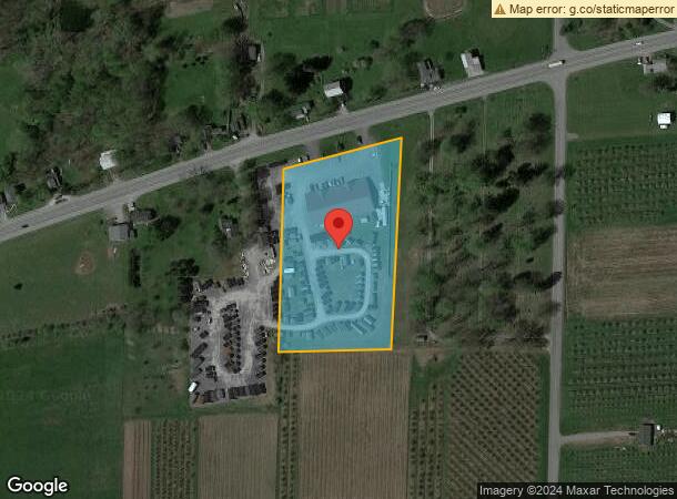  10858 Ridge Rd, Medina, NY Parcel Map