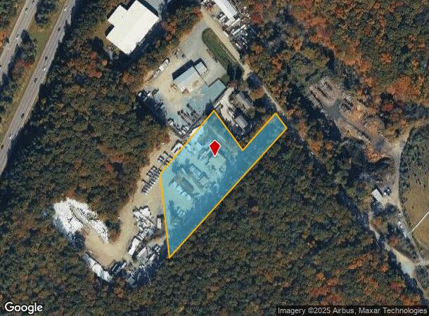  31 E Belcher Rd, Foxboro, MA Parcel Map