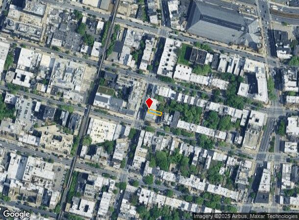 625 Franklin Ave, Brooklyn, NY Parcel Map