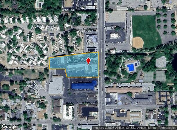  725 N Main St, Bishop, CA Parcel Map