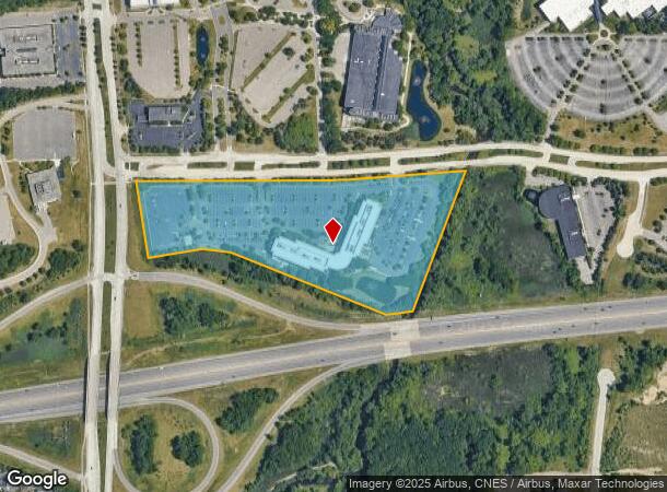  3800 Hamlin Rd, Auburn Hills, MI Parcel Map