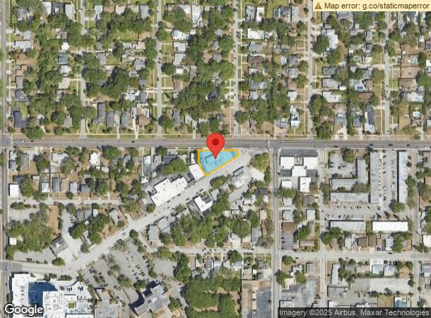  1194 Ne Cleveland St, Clearwater, FL Parcel Map