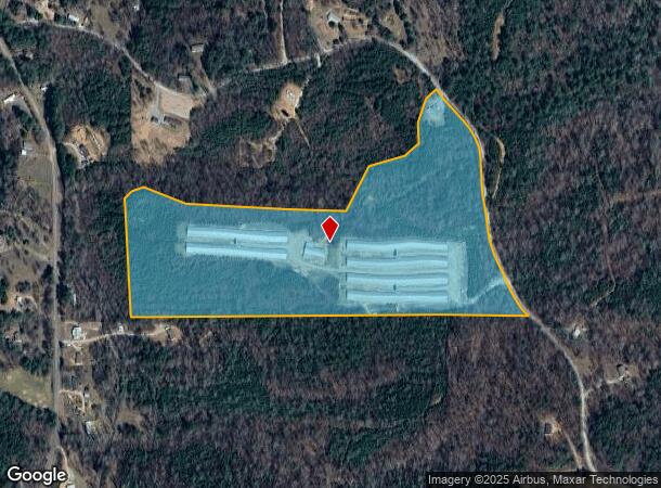 108 C & C Farms Dr, Talking Rock, GA Parcel Map