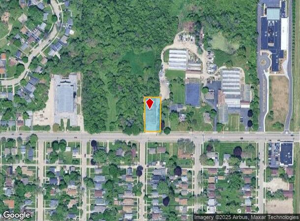  1428 W Glen Flora Ave, Waukegan, IL Parcel Map