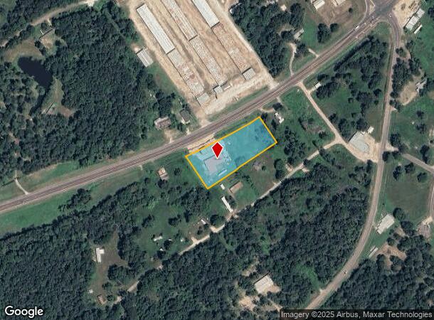 9510 Us Highway 190 E, Pointblank, TX Parcel Map