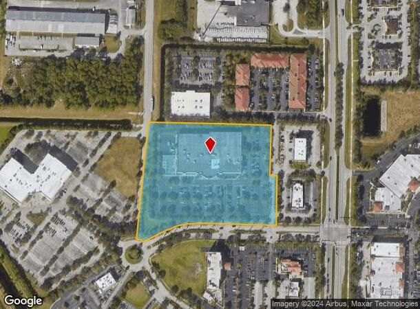  1600 Nw Courtyard Cir, Port Saint Lucie, FL Parcel Map