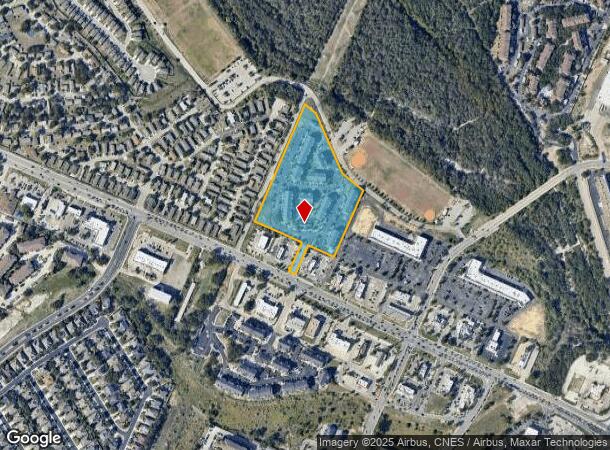 11139 Culebra Rd, San Antonio, TX Parcel Map
