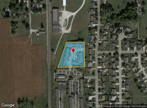  408 Countryside Dr, Ossian, IN Parcel Map