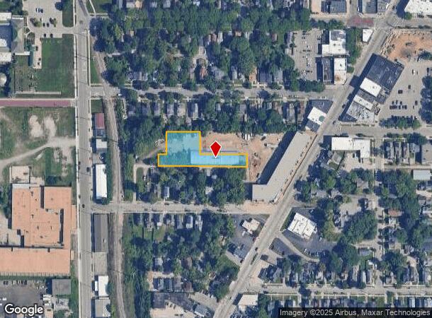  1361 Grove Pl Ne, Grand Rapids, MI Parcel Map