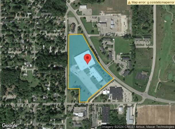  1125 E Washington St, Greenville, MI Parcel Map