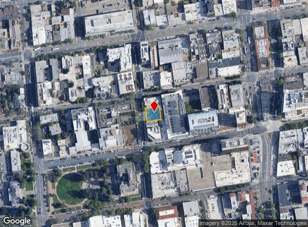 2109A Milvia St, Berkeley, CA Parcel Map