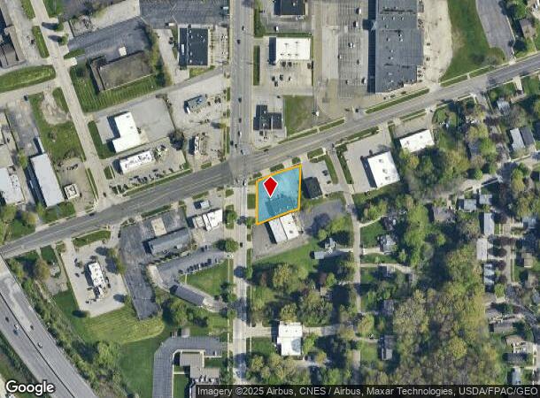  1344 Vernon Odom Blvd, Akron, OH Parcel Map