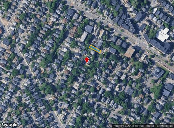  192 Central St, Somerville, MA Parcel Map