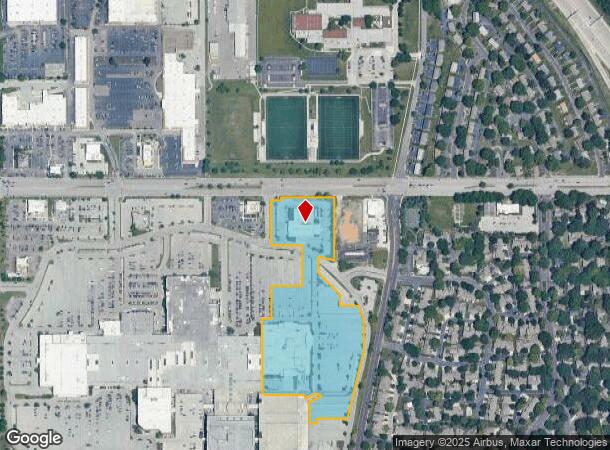  11845 W 95Th St, Overland Park, KS Parcel Map