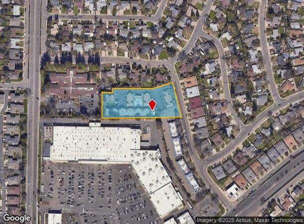 6004 Rutland Dr, Carmichael, CA Parcel Map
