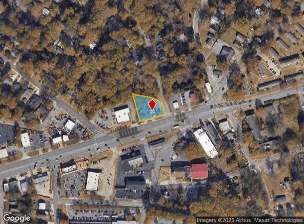  1870 W Broad St, Athens, GA Parcel Map