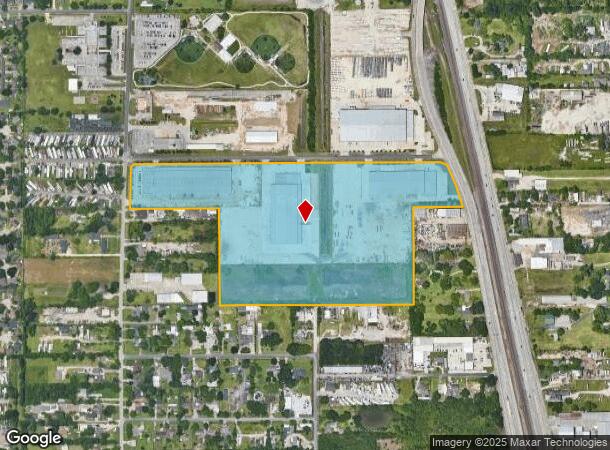  13627 W Hardy Rd, Houston, TX Parcel Map