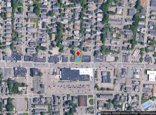  843 Main St, Waltham, MA Parcel Map